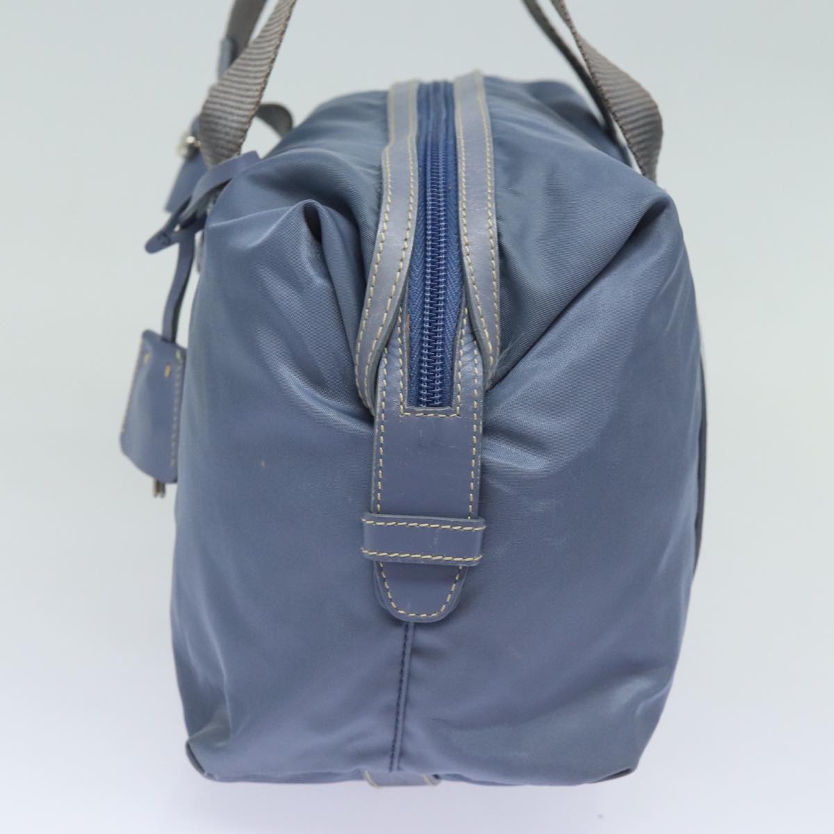 PRADA Hand Bag Nylon Blue  80868