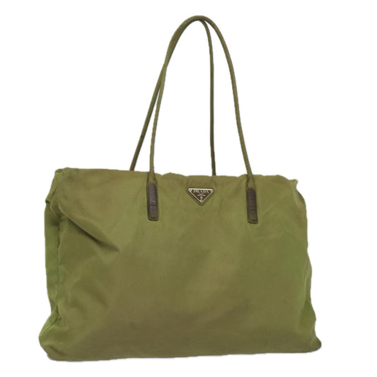 PRADA Tote Bag Nylon Khaki  80873