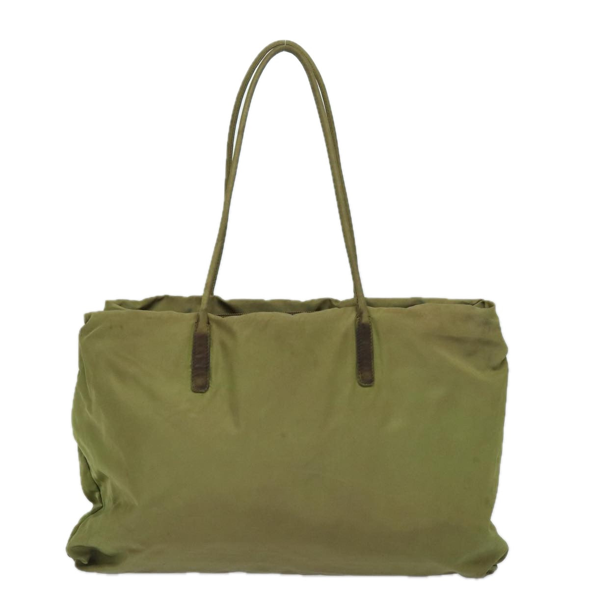 PRADA Tote Bag Nylon Khaki  80873