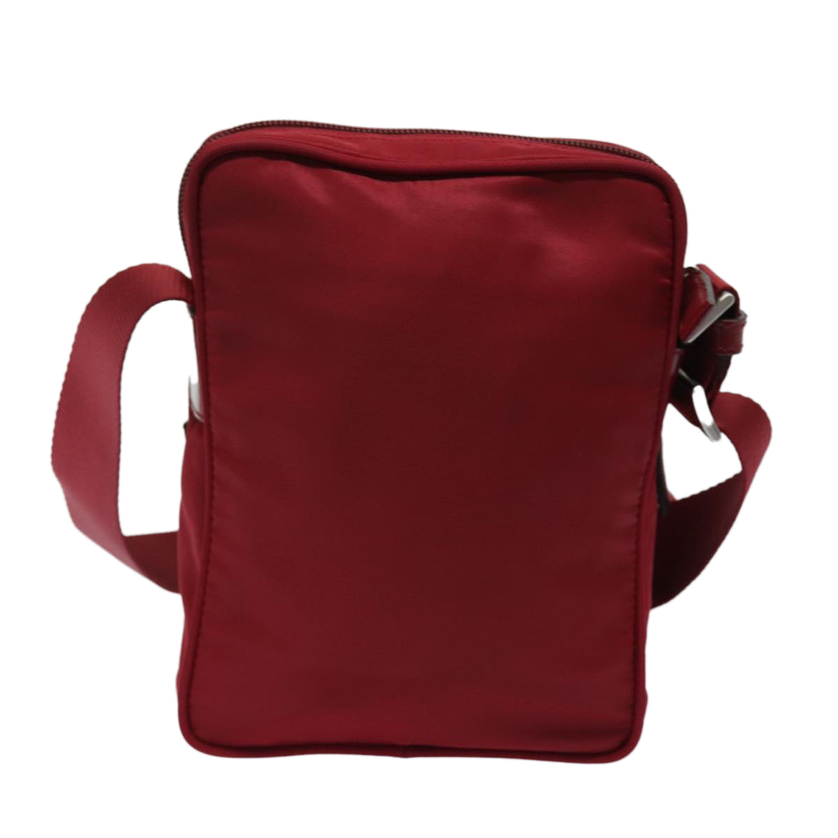 PRADA Shoulder Bag Nylon Red  80884
