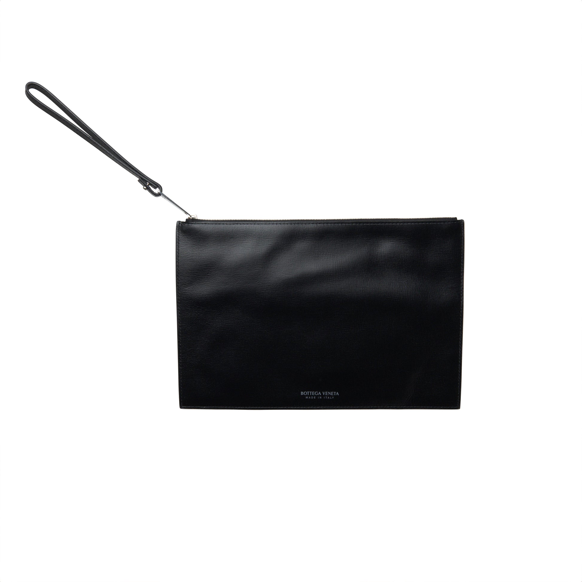 Bottega Veneta Men's Leather Pouch Black