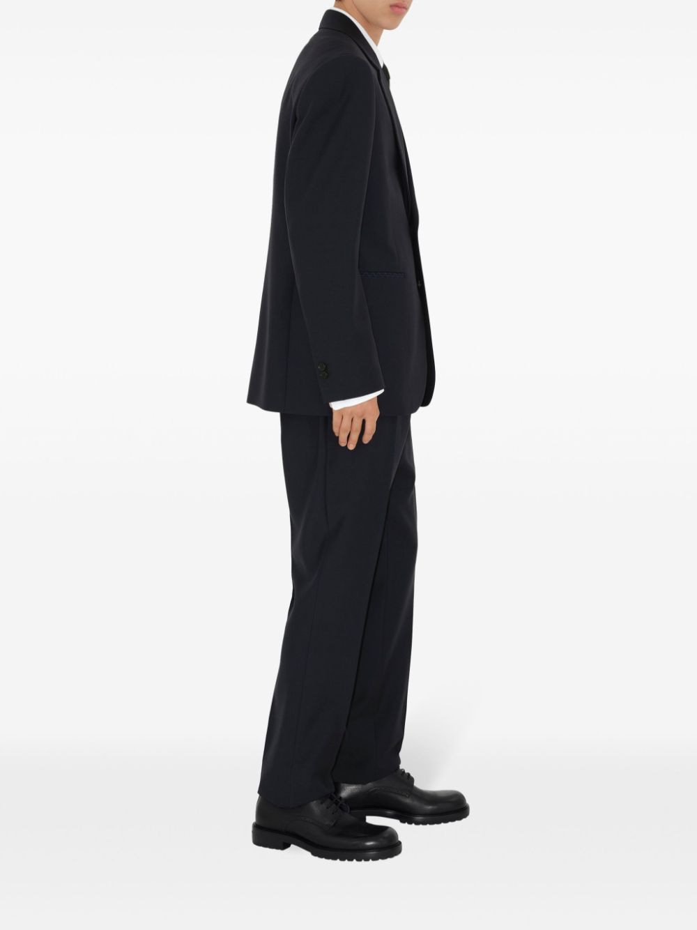 BURBERRY Men's Tailored Suit Pants - Straight-Leg Cut