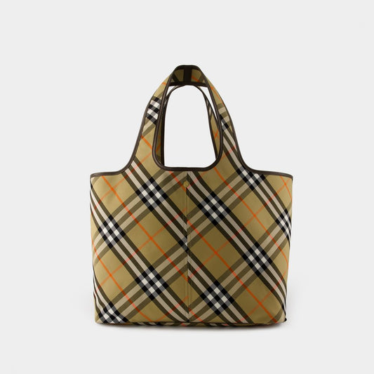 BURBERRY Luxe Mini Shopper Handbag