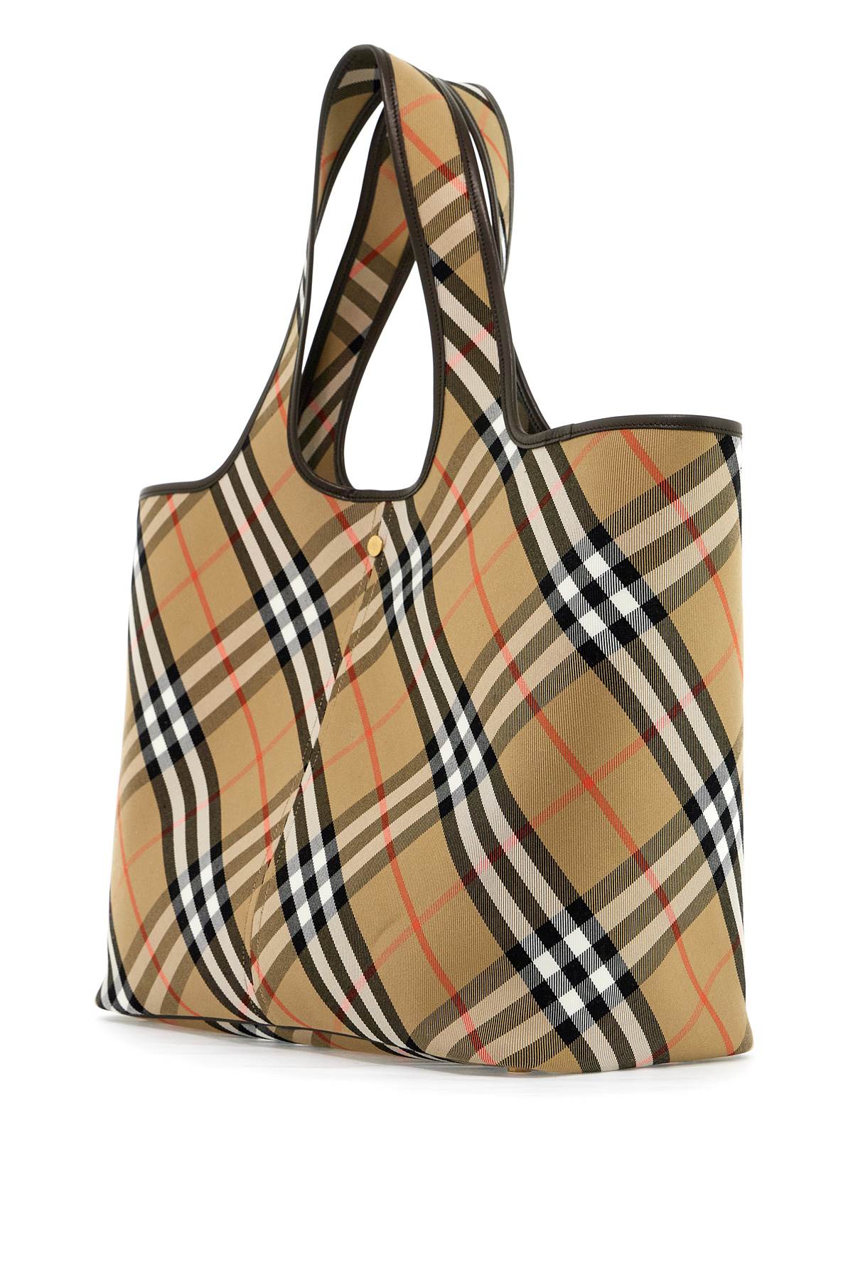 BURBERRY Luxe Mini Shopper Handbag