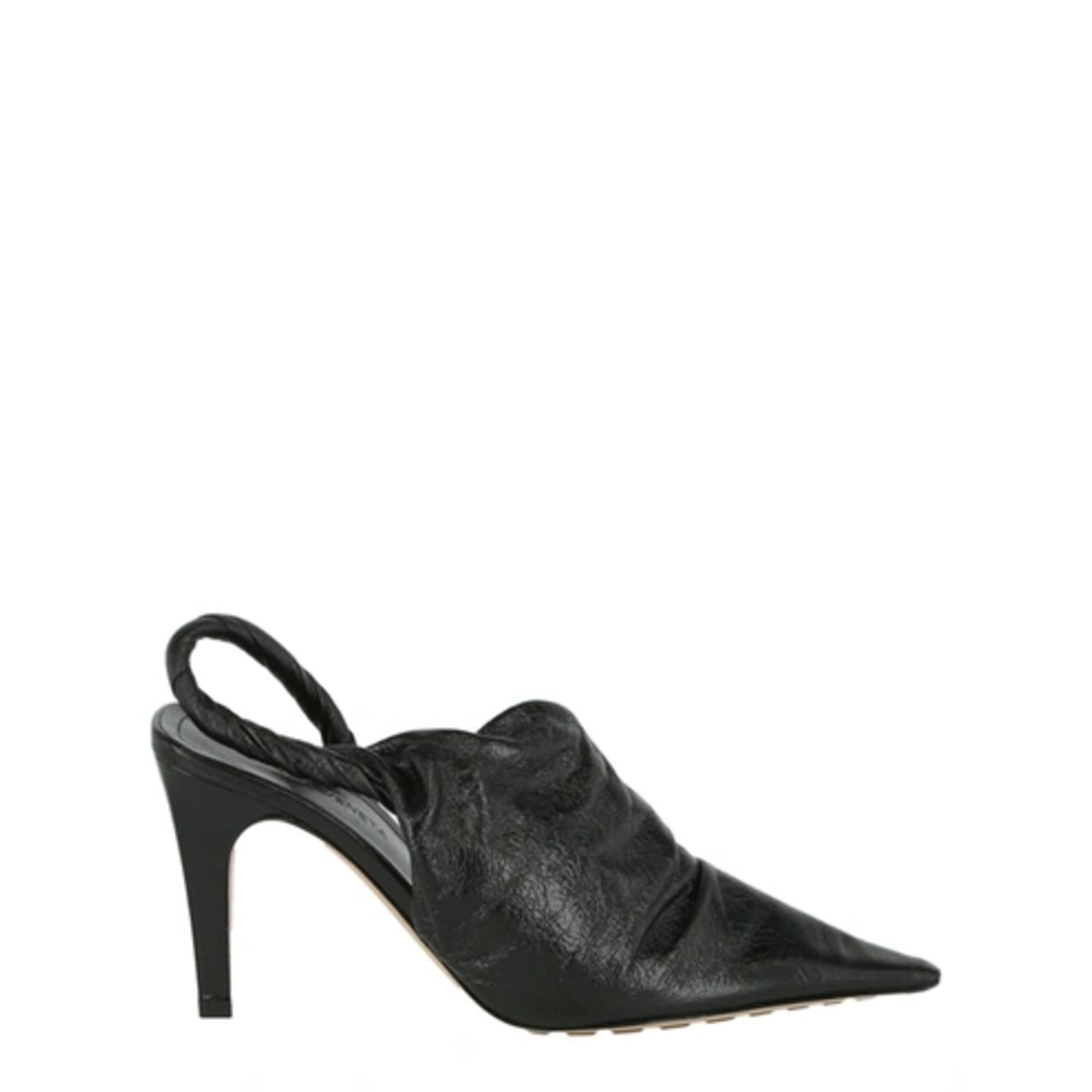 Bottega Veneta Pointed Toe Mules 35.5 Black