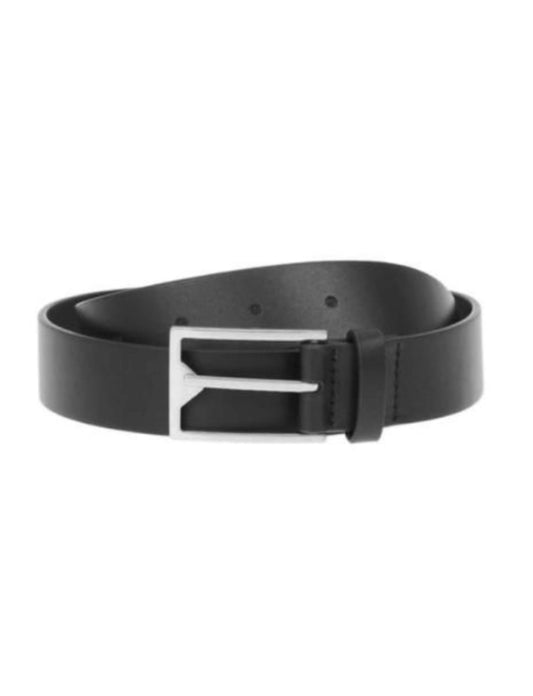 Bottega Veneta Leather Belt 85 Black