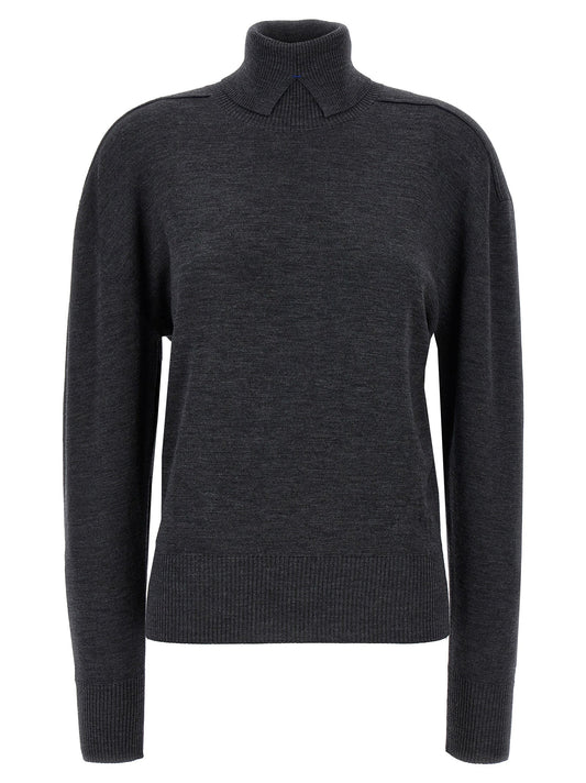 Burberry Women High Neck Sweater