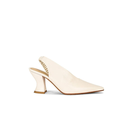 Bottega Veneta Leather Pumps 39 Off-White