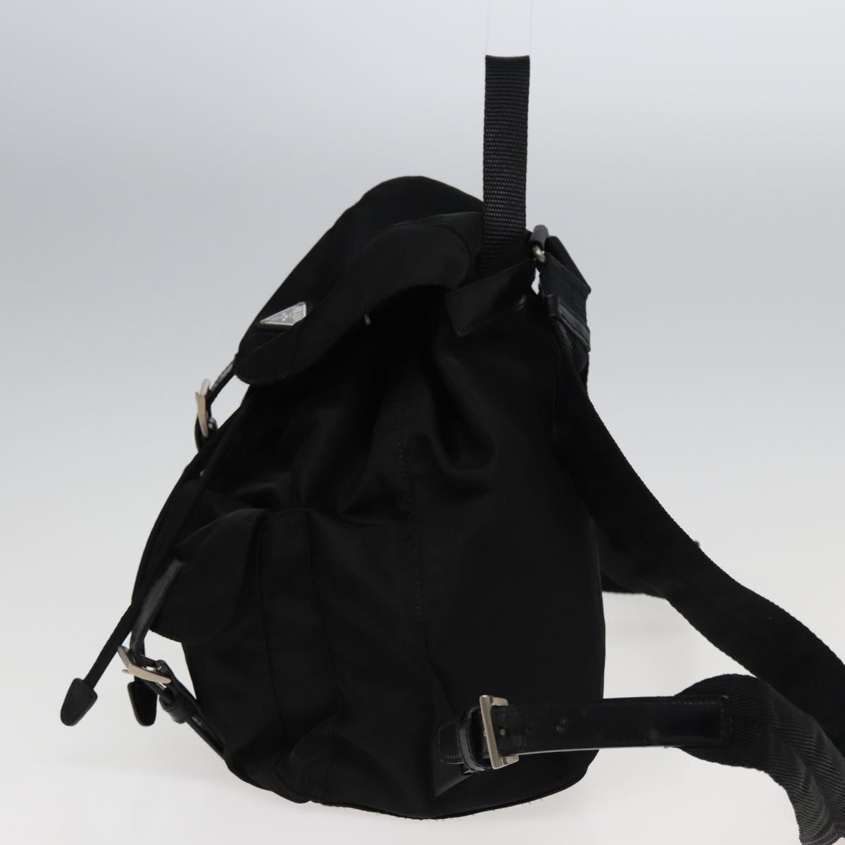 PRADA Backpack Nylon Black  80970