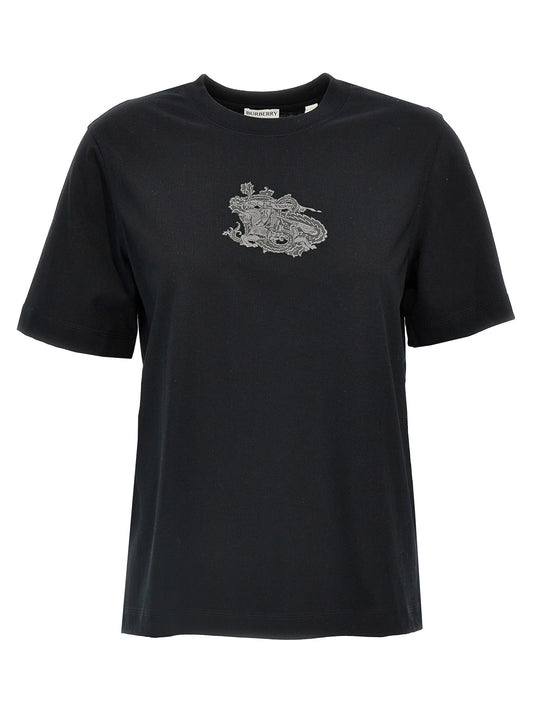 Burberry Women Logo Print T-Shirt