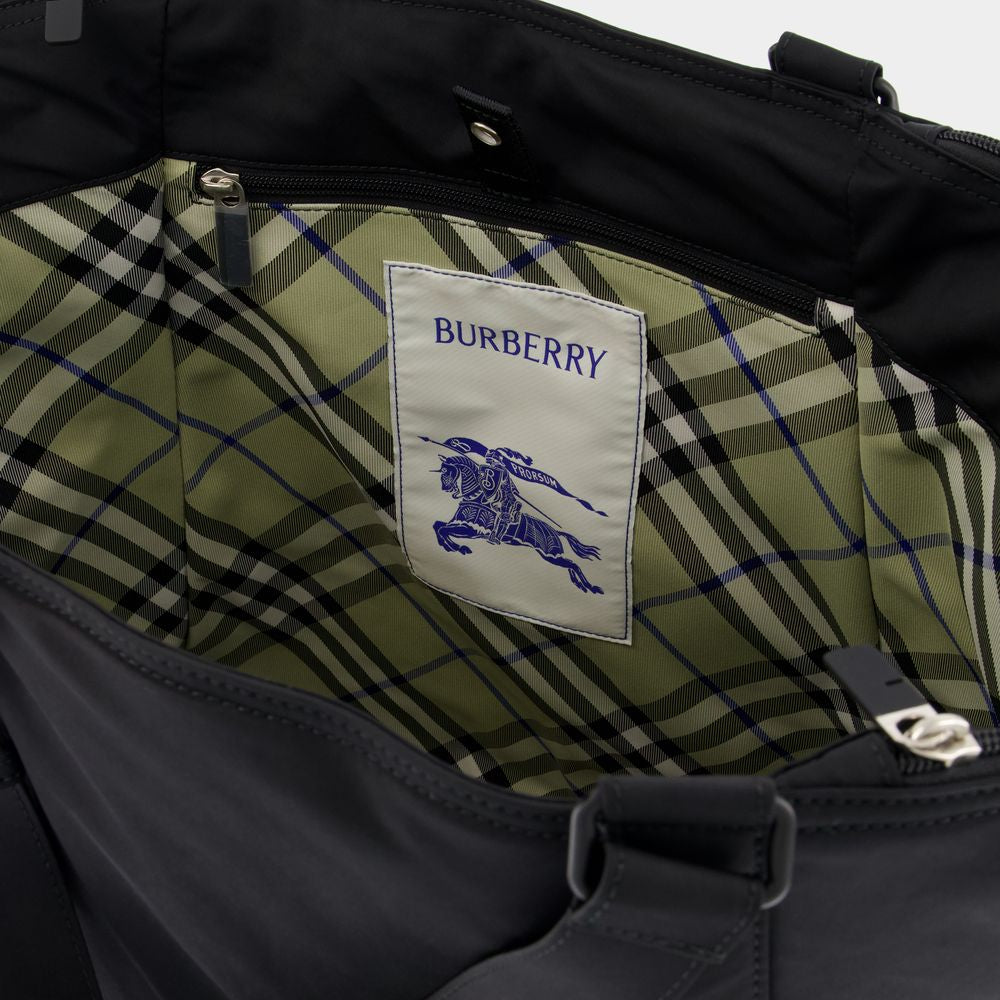 BURBERRY Shield Shopper Handbag - Unisex