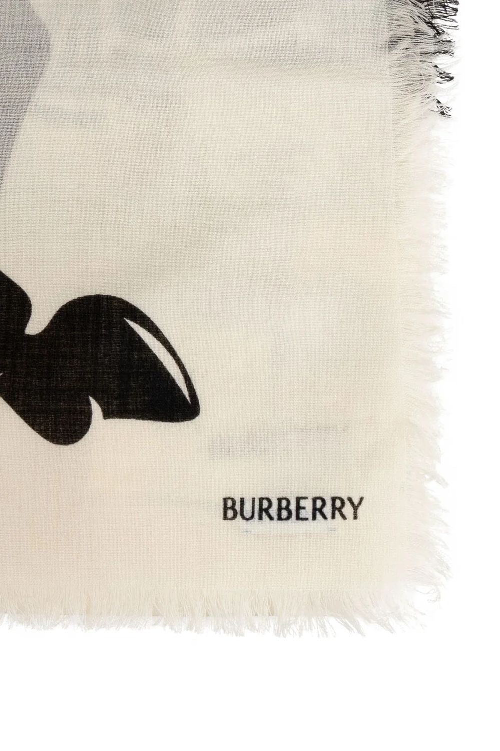 BURBERRY Oversized Wool Scarf for Unisex - Fall/Winter 24 Collection