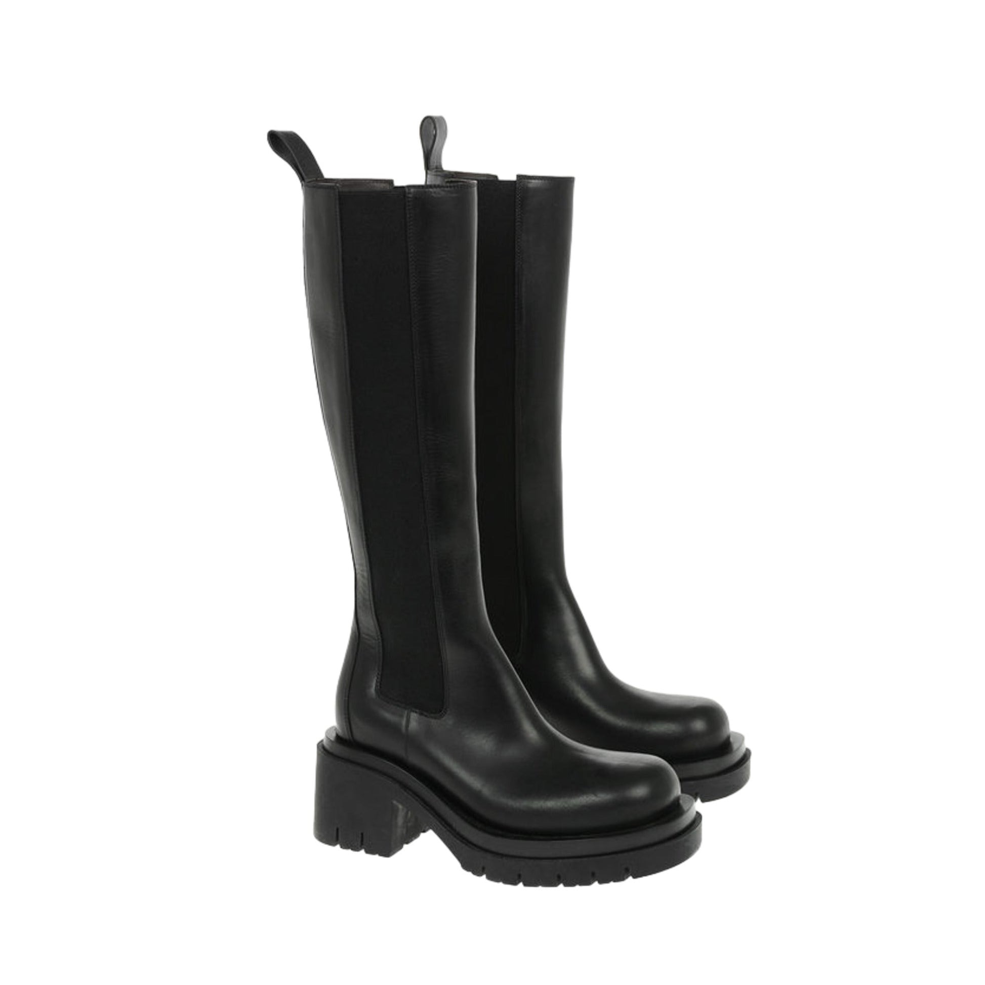 Bottega Veneta Lug High Boots 39 Black