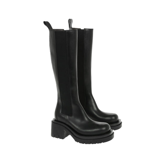 Bottega Veneta Lug High Boots 39 Black