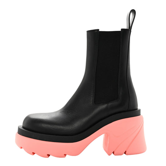 Bottega Veneta The Flash Chelsea Boots 36 Black,Pink