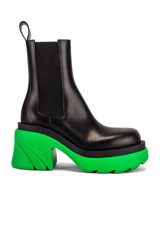 Bottega Veneta The Flash Chelsea Boots 37 Black,Pink