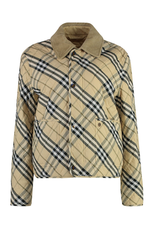 BURBERRY Checkered Design Women’s Jacket