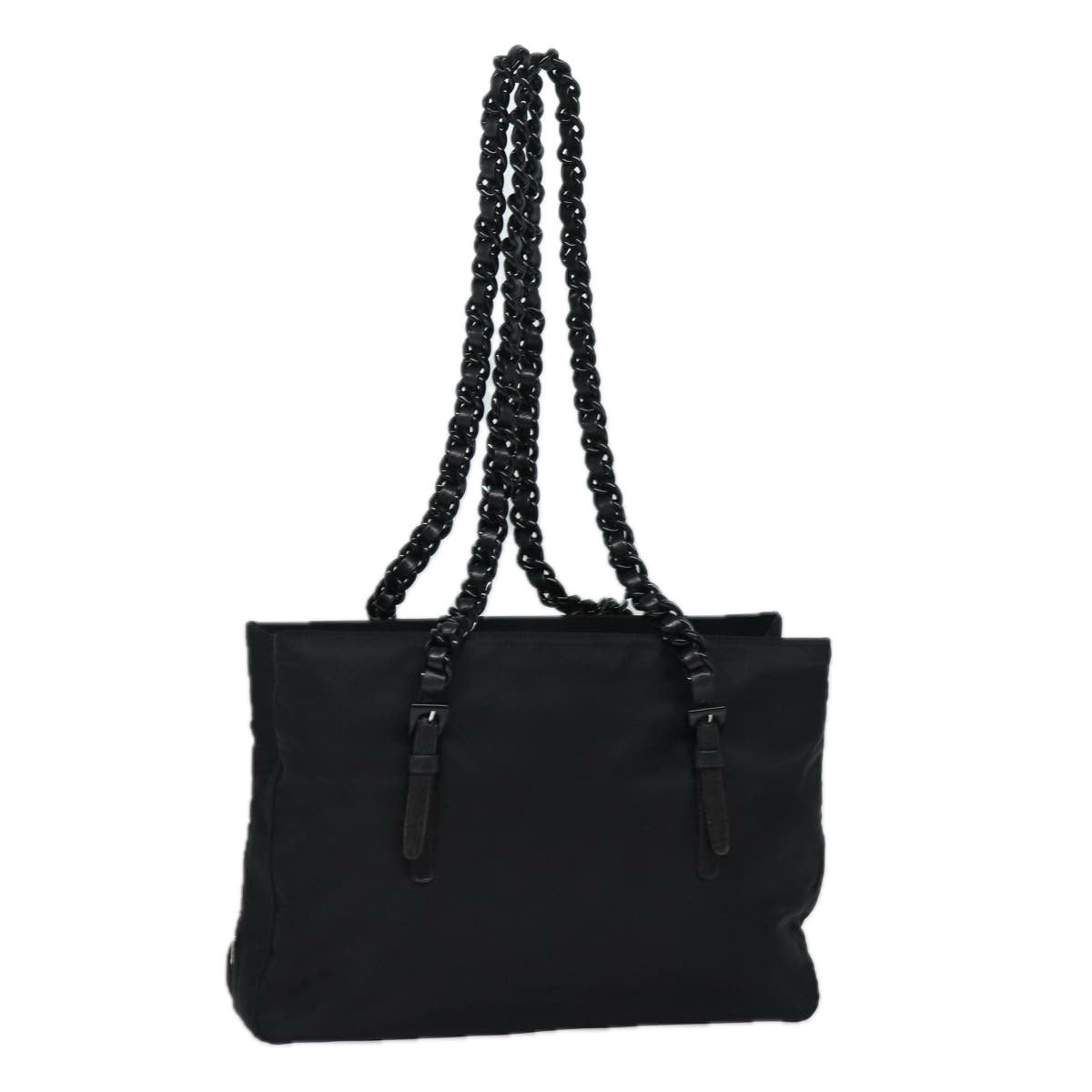 PRADA Shoulder Bag Nylon Black  81003