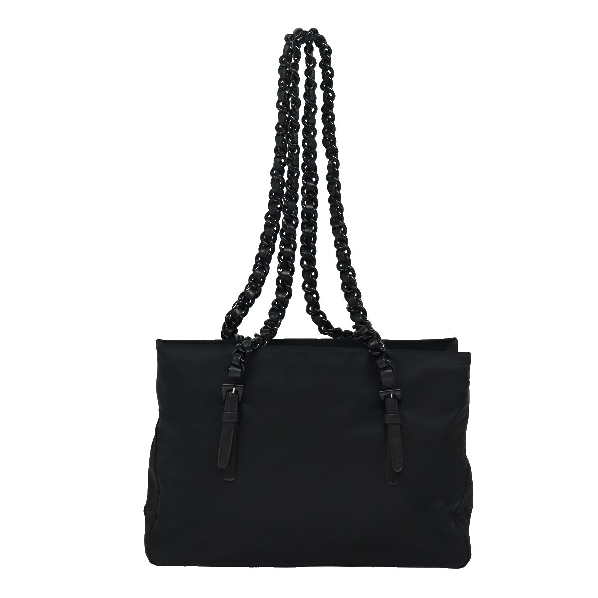 PRADA Shoulder Bag Nylon Black  81003