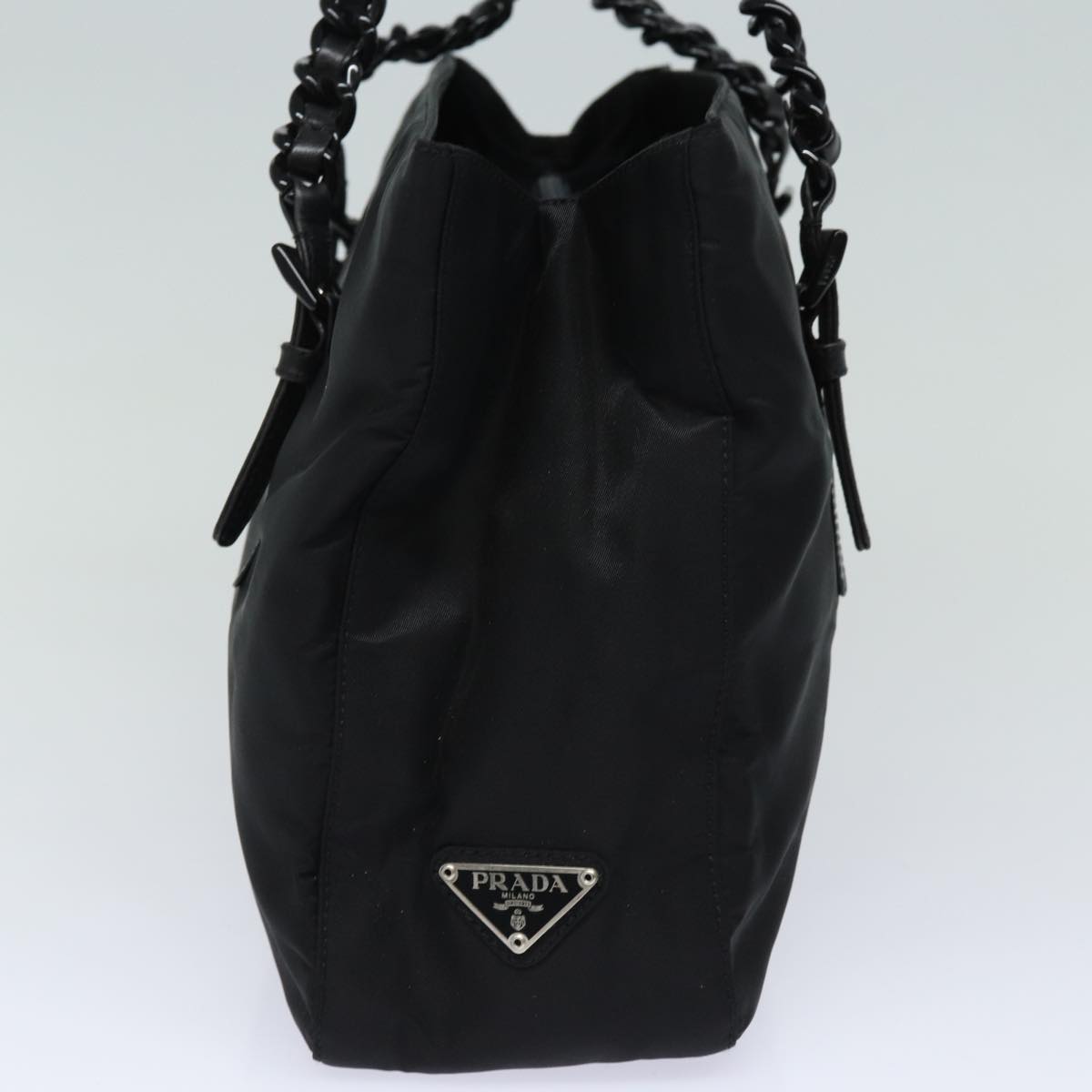 PRADA Shoulder Bag Nylon Black  81003