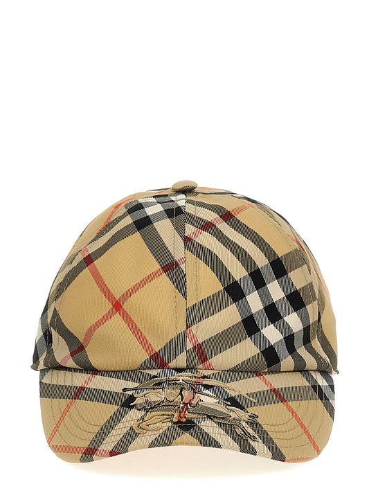 Burberry Women Check Logo Cap