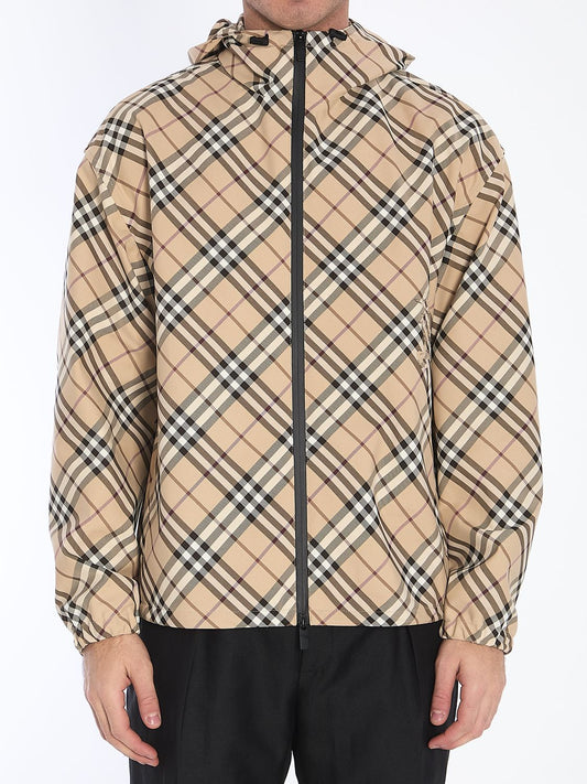 BURBERRY Embroidered Polyester Jacket for Men - Spring/Summer 2025