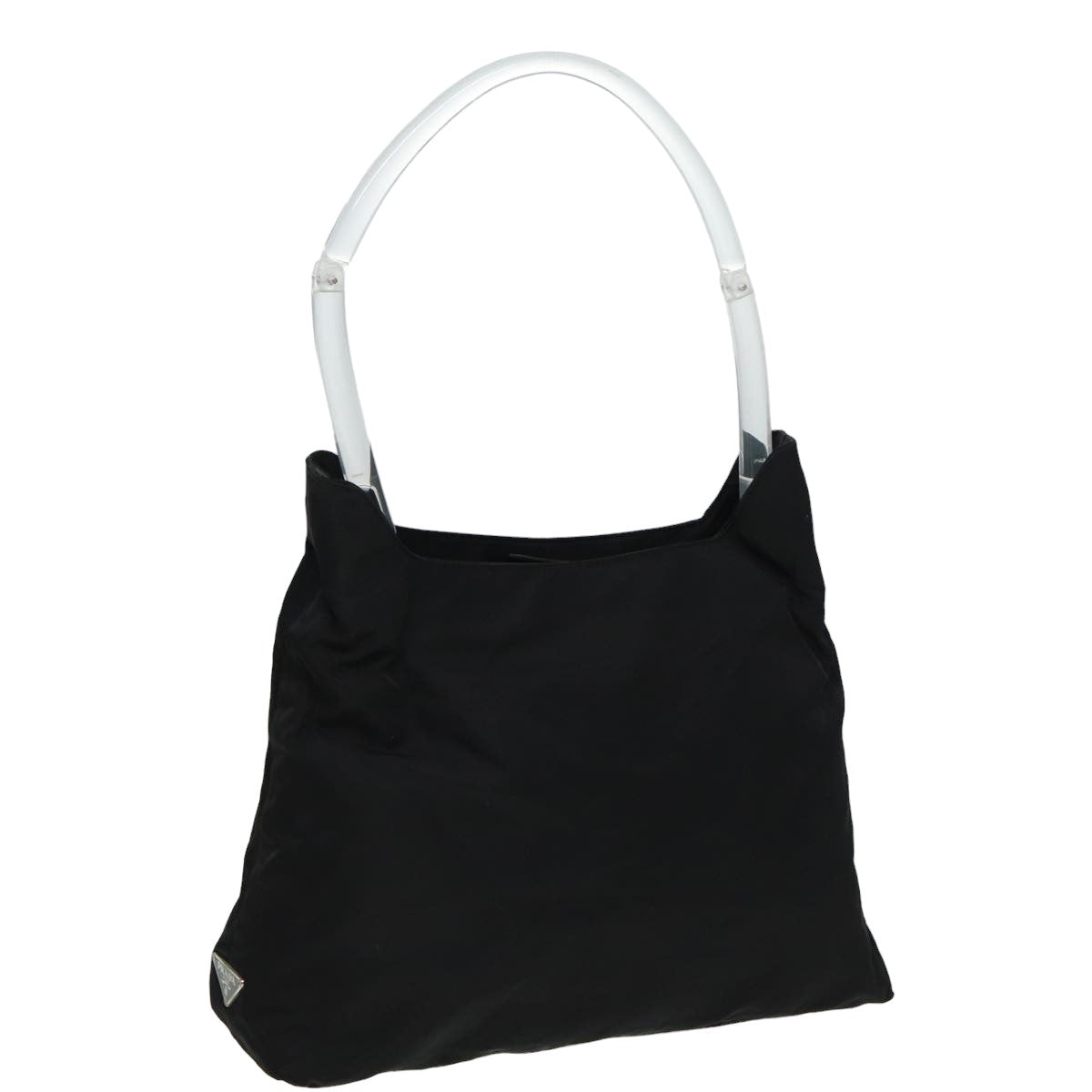 PRADA Shoulder Bag Nylon Black  81015