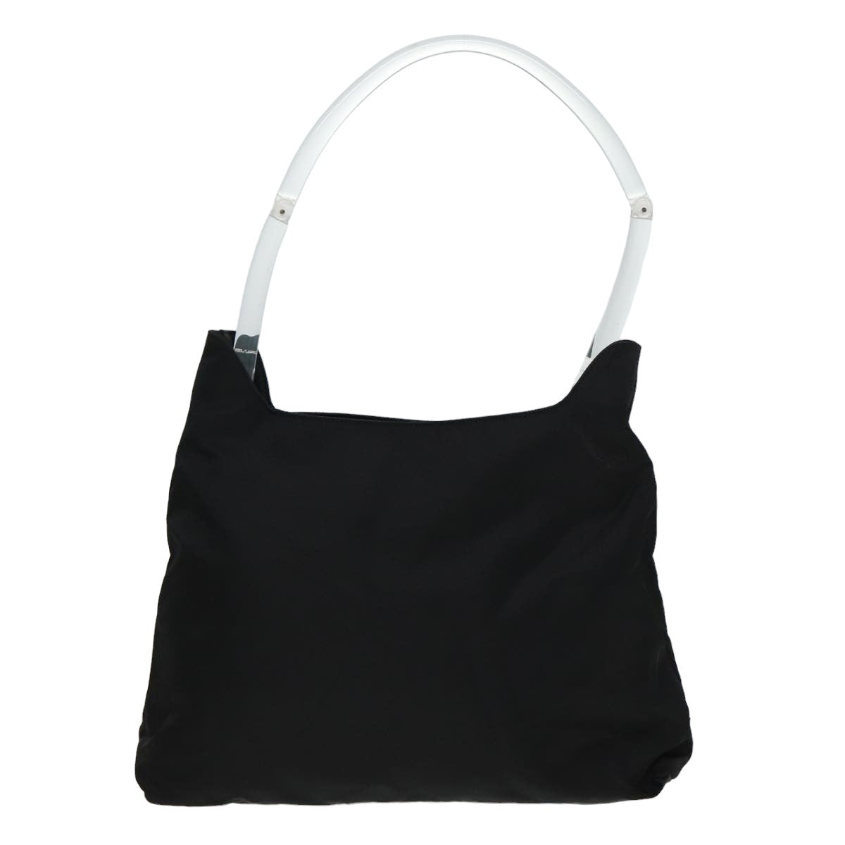 PRADA Shoulder Bag Nylon Black  81015