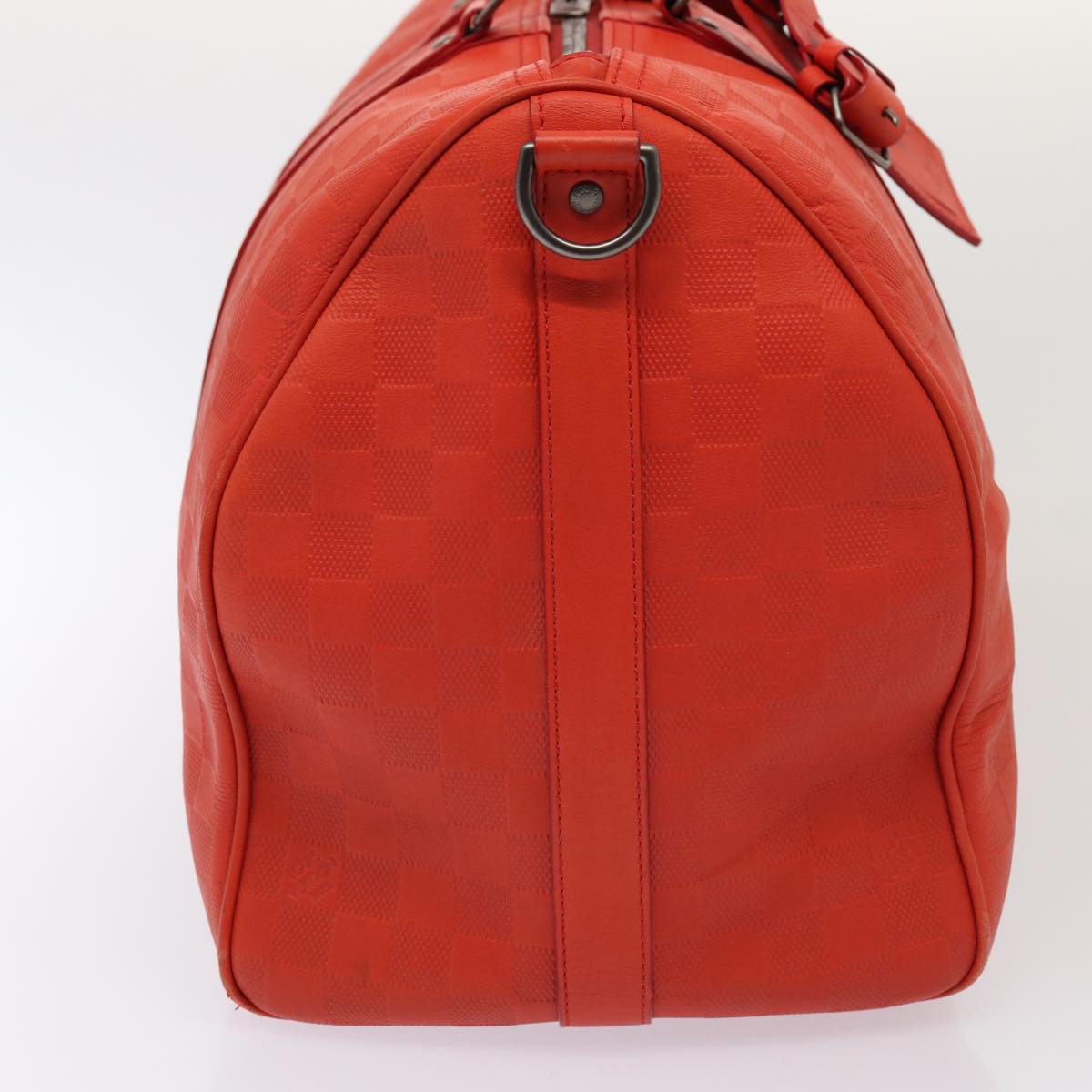 LOUIS VUITTON Damier Infini  Keepall Bandouliere 45 Bag Fusion N41142 81041