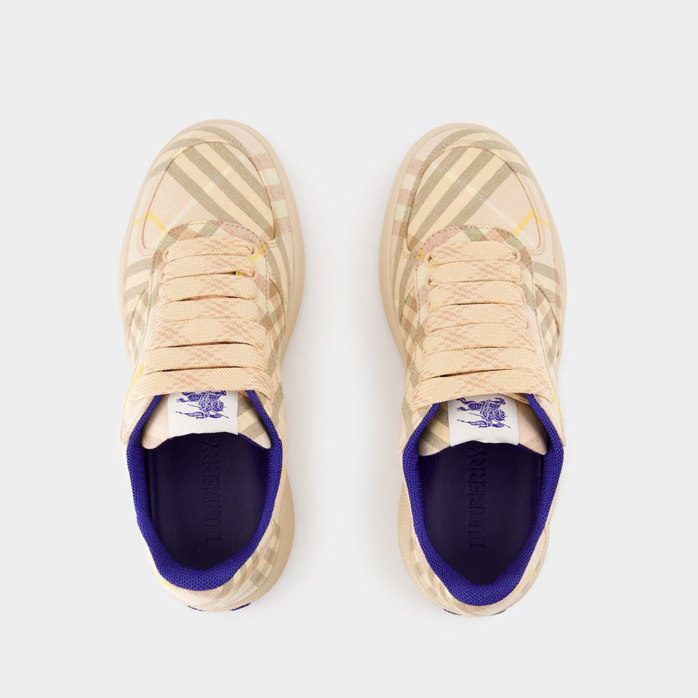 BURBERRY Terrace Check Women's Sneakers