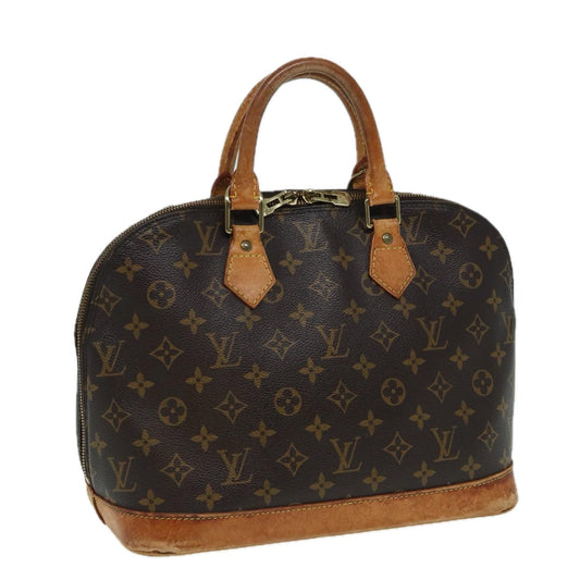 LOUIS VUITTON Monogram Alma Hand Bag M51130 LV 81059