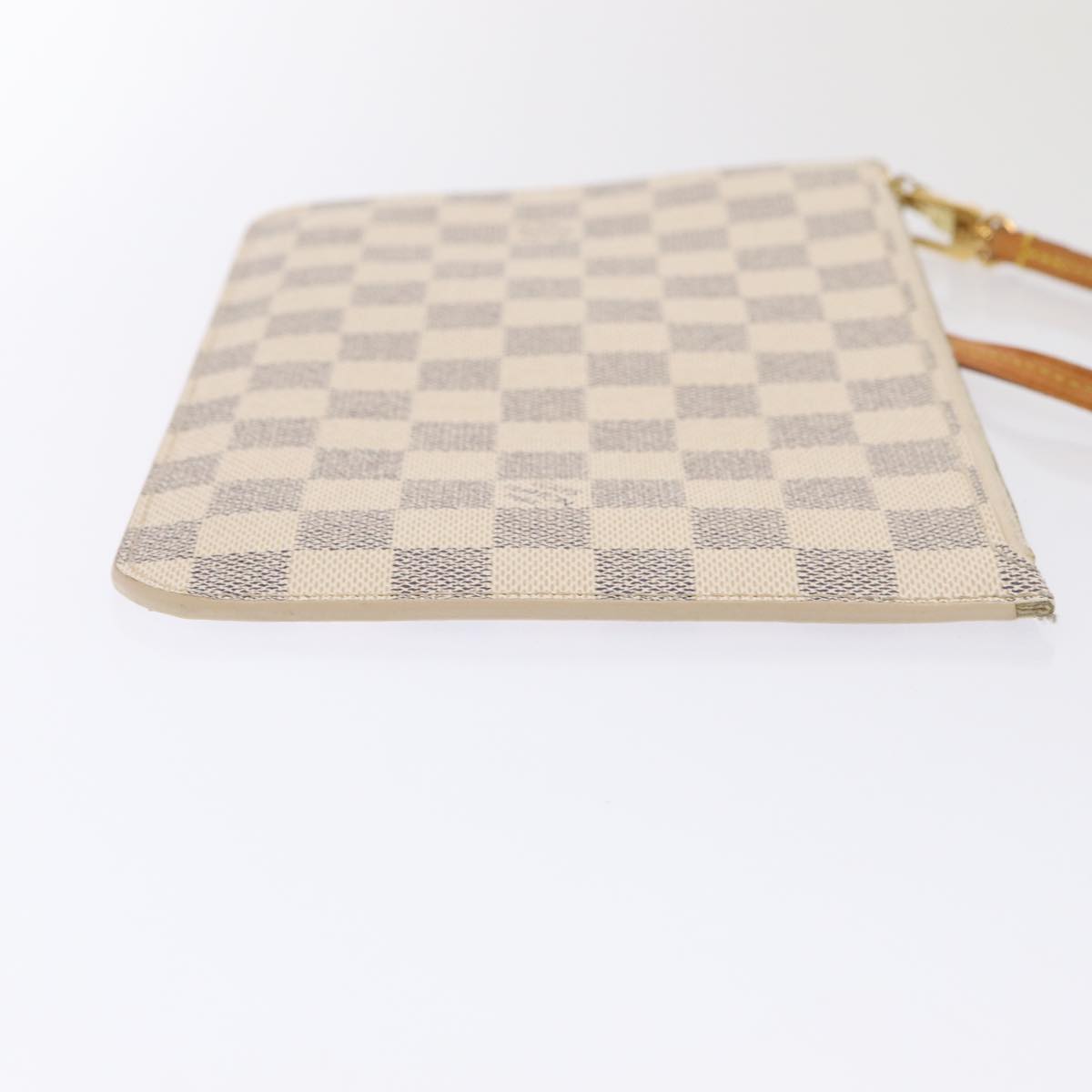 LOUIS VUITTON Damier Azur Neverfull MM Pouch Pouch LV 81073