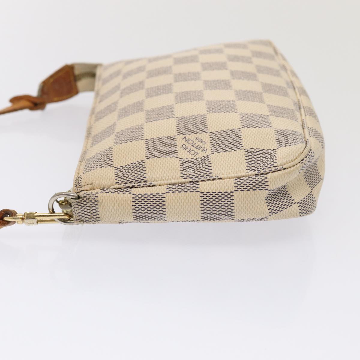 LOUIS VUITTON Damier Azur Pochette Accessoires Pouch N51986 LV 81074