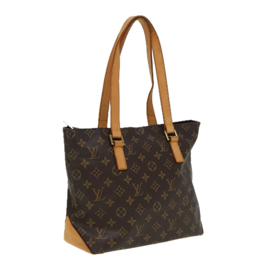 LOUIS VUITTON Monogram Cabas Piano Tote Bag M51148 LV 81083