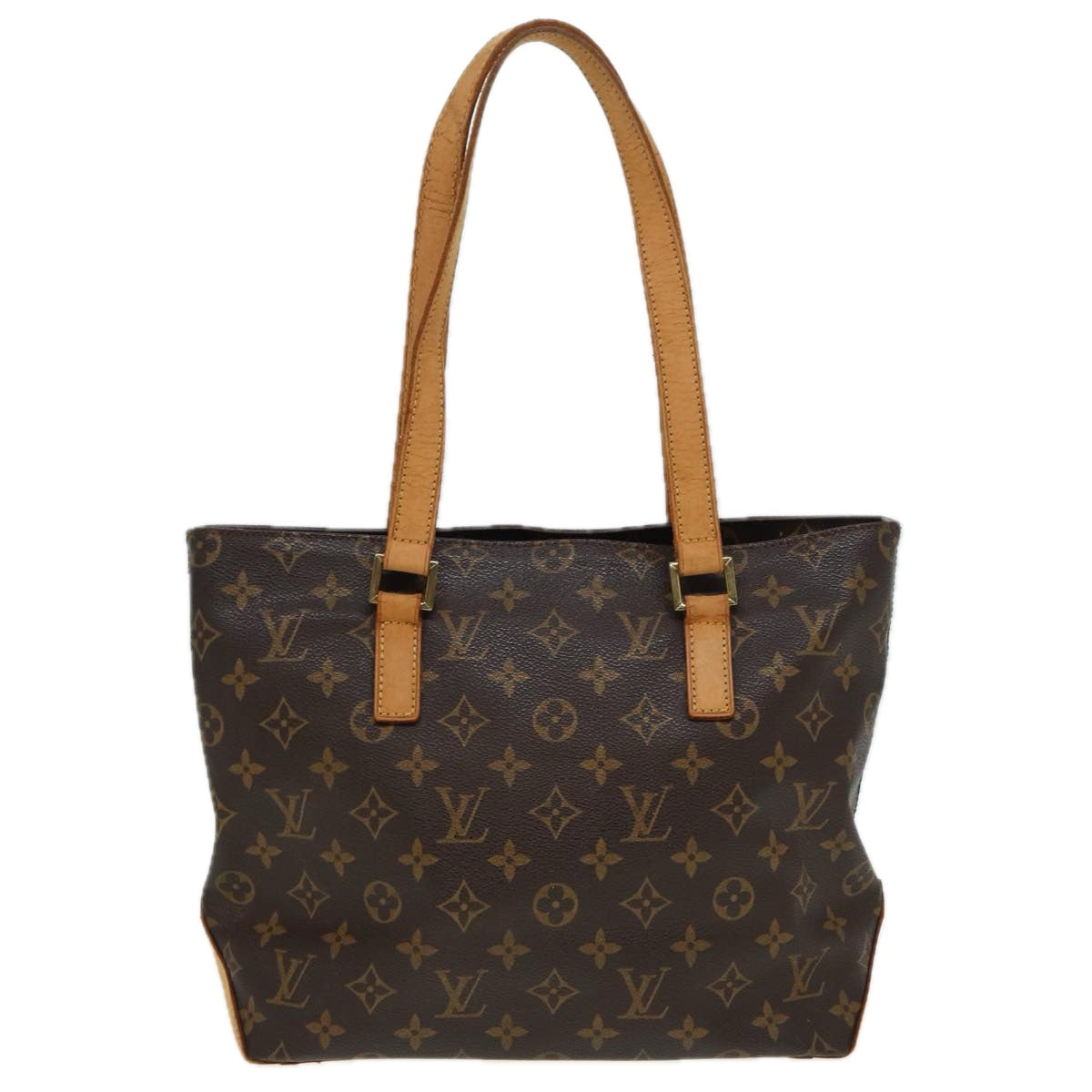 LOUIS VUITTON Monogram Cabas Piano Tote Bag M51148 LV 81083