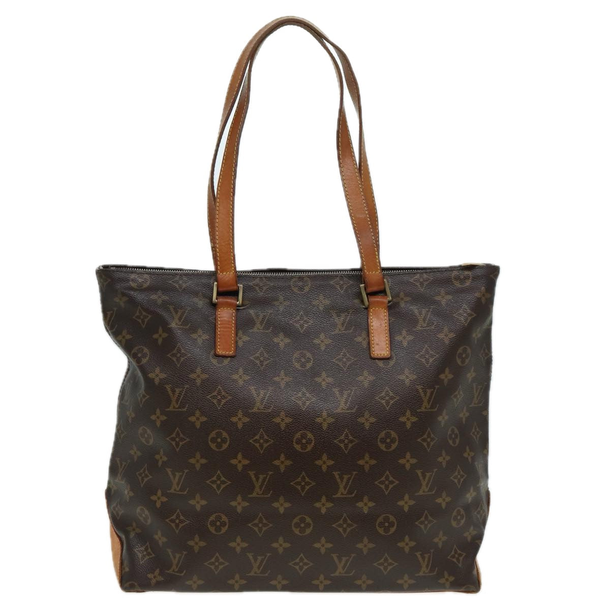 LOUIS VUITTON Monogram Cabas Mezzo Tote Bag M51151 LV 81084