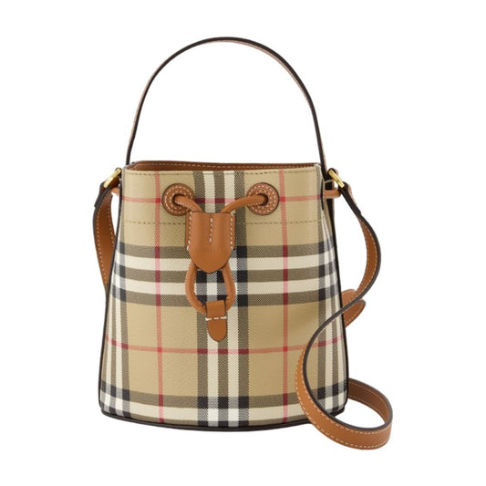 BURBERRY Chic Mini Drawstring Purse for Women