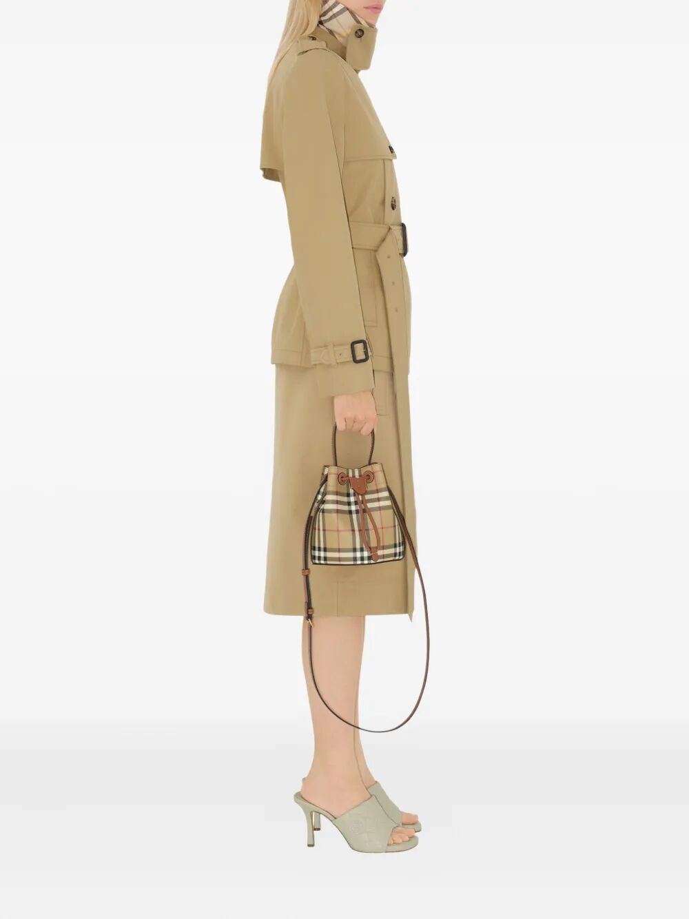 BURBERRY Mini Drawstring Handbag for Women
