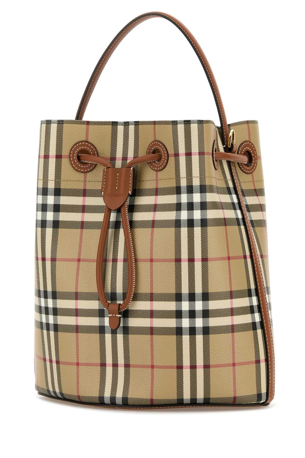 BURBERRY Mini Drawstring Purse