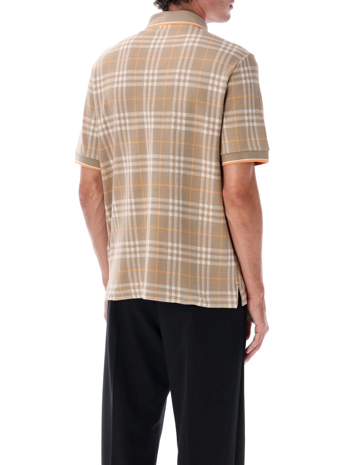 BURBERRY Mens Classic Cotton Broom T-Shirt - FW25 Collection
