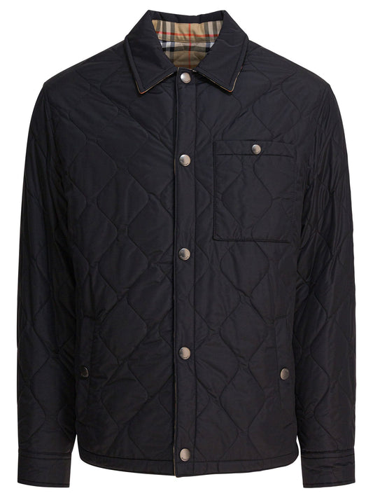 BURBERRY Men's FW25 Comfortable Polyester Jacket