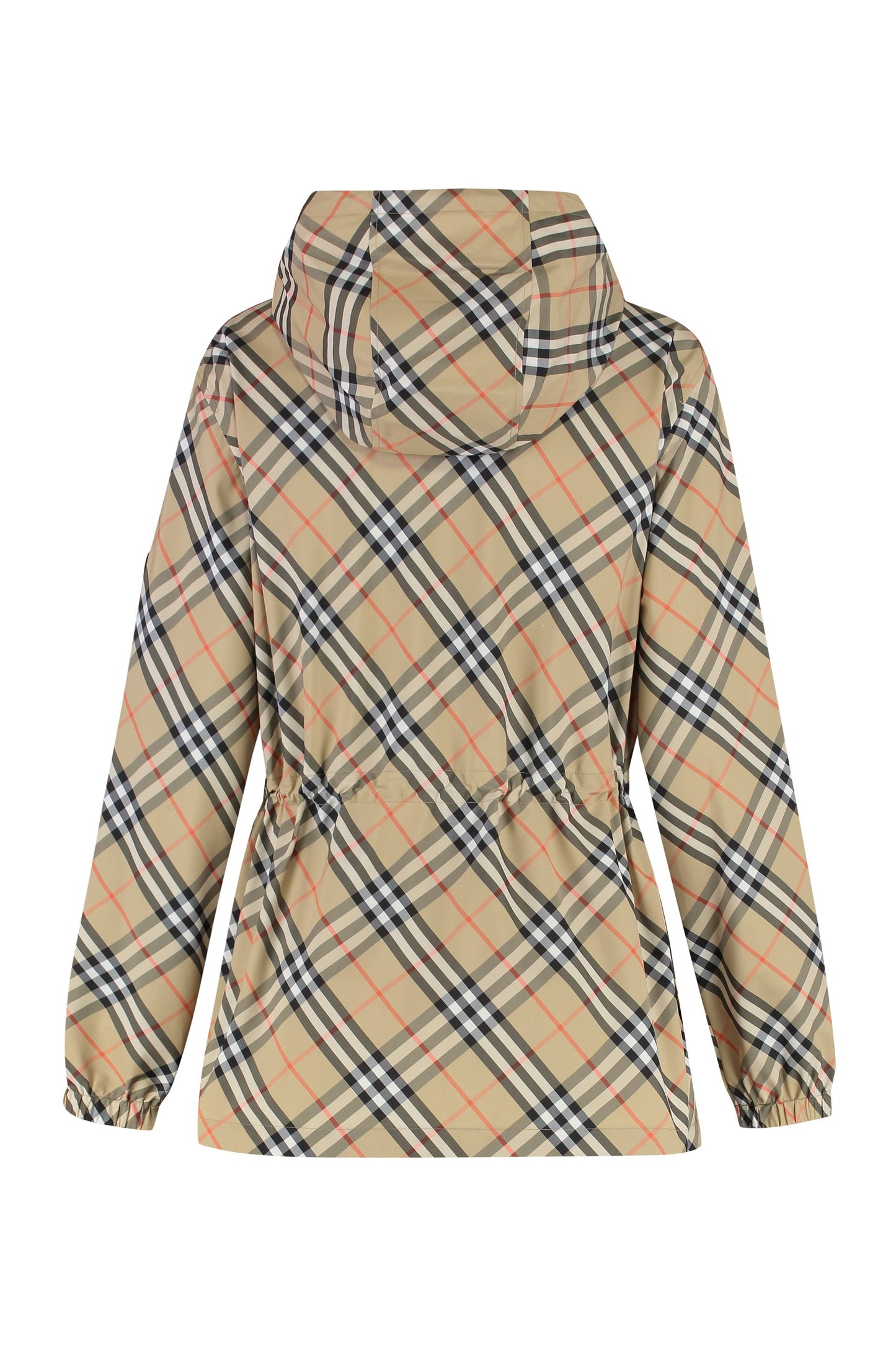 BURBERRY Technical Fabric Hooded Jacket for Women