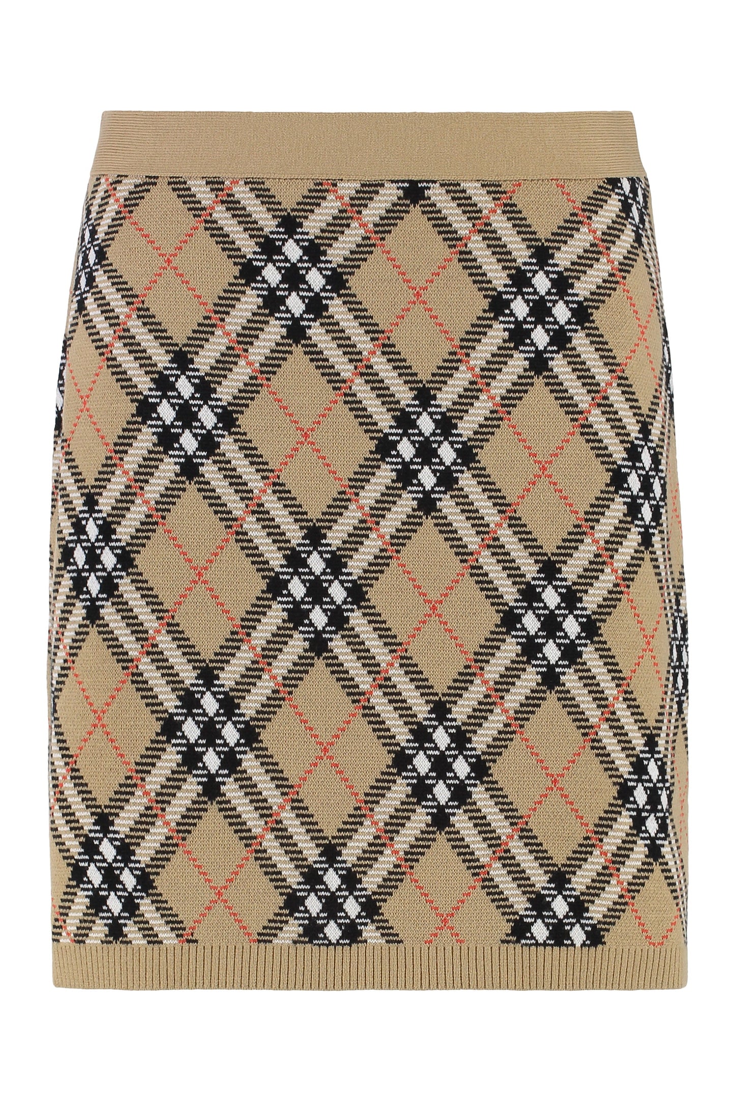 BURBERRY Sophisticated Knit Mini Skirt