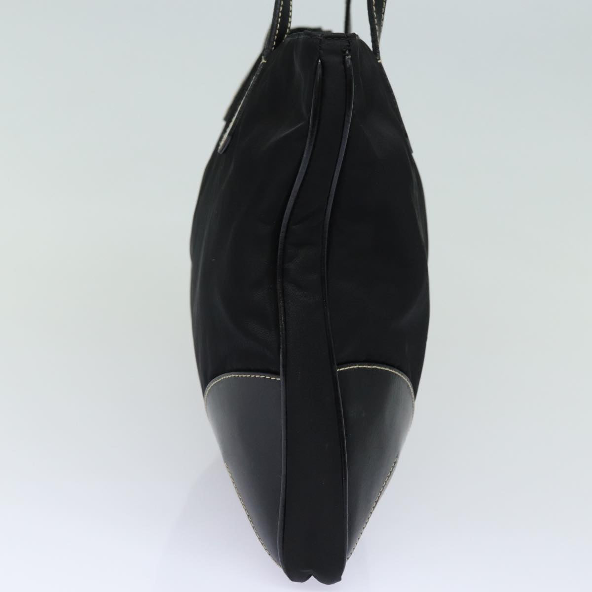PRADA Shoulder Bag Nylon Black  81109