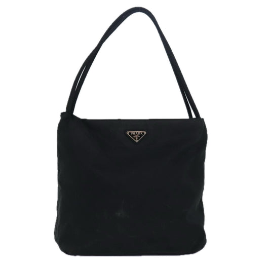 PRADA Shoulder Bag Nylon Black  81110