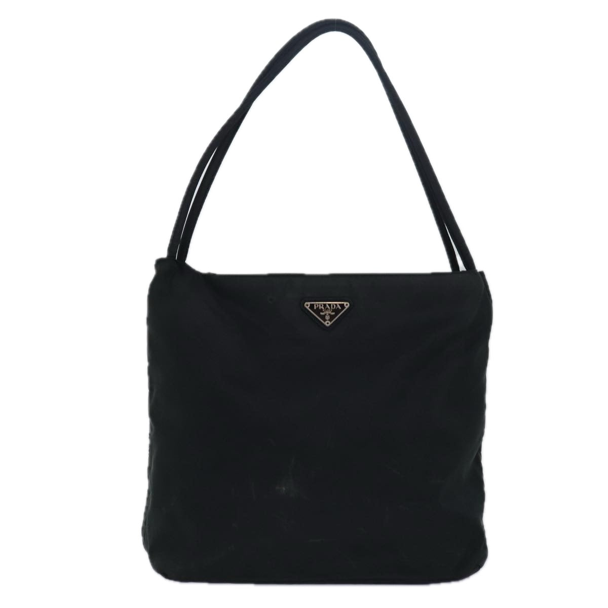 PRADA Shoulder Bag Nylon Black  81110