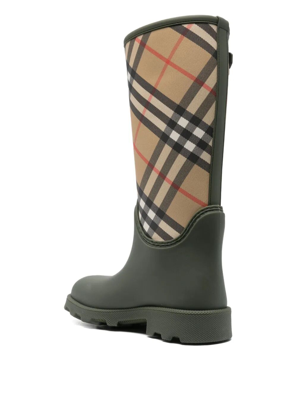 BURBERRY Rubber Marsh Stamp High Boots - FW25