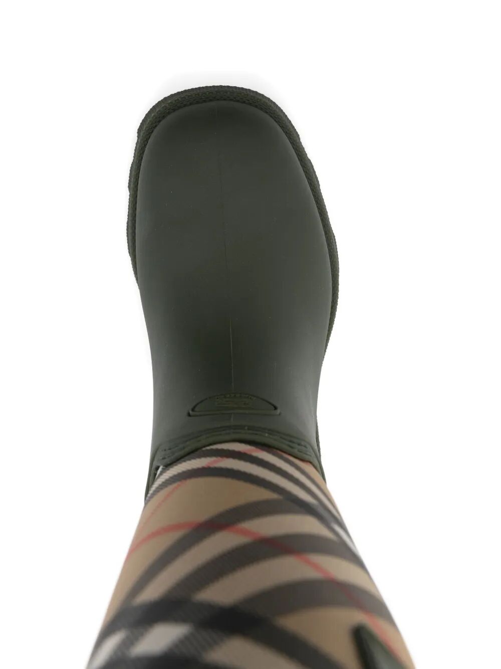 BURBERRY Rubber Marsh Stamp High Boots - FW25