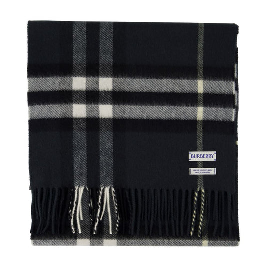 BURBERRY Giant Check Cashmere Scarf