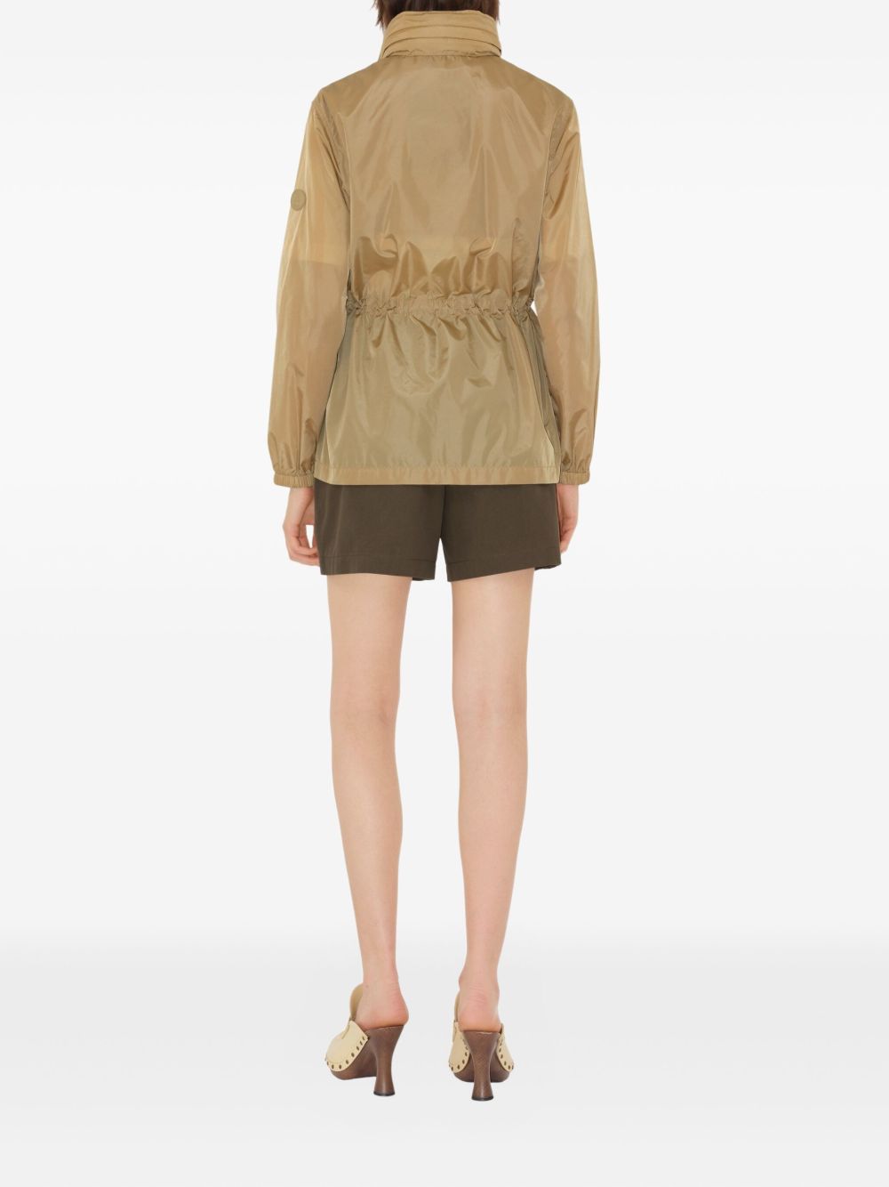 BURBERRY Check Motif Nylon Jacket for Women - FW25 Collection